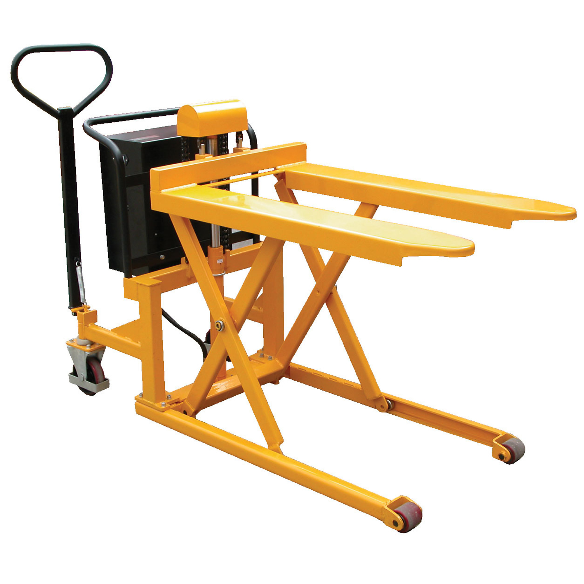 Vestil Tote-A-Load DC Powered Fork - 2200-Lb. Capacity, On-Board Charger, Model# TAL-220-DC